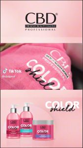CBD Color Shield Series Daily Treatment | Shampoo | Conditioner | Hair Mask | Intense Serum Spray