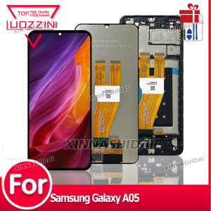 TFT 6.7" For Samsung Galaxy A05 LCD Display Digiziter Screen For A055 A055F LCD With Frame Assembly Parts Replacement