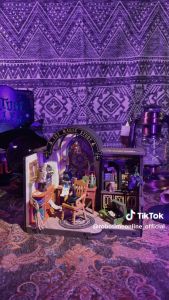ROLIFE DIY MINIATURE HOUSE - THE MAGIC STUDY DG166 (READY STOCK) WITH LED & GLUE