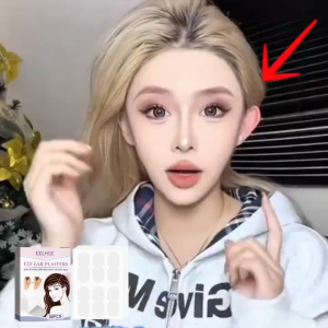 EELHOE Perekat Telinga - Koreksi Telinga Lebar/Menonjol Bikin Wajah Terlihat Tirus Tidak Kelihatan Anti Air & Nyaman