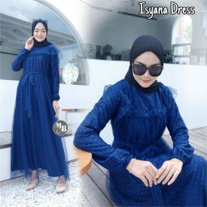 bayar d tempat cod - Isyana dress terbaru termurah terlengkap terlaris baju trend anak muda kekinian 2021 gamis Isyana model Nagita slavina