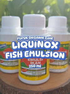 Liquinox Fish Emulsion 5-1-1 100 ml emulsi pupuk organik cair minyak ikan omega3 bunga sayuran