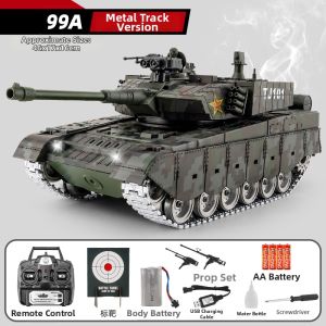 Full Scale Remote Control Tank With Simulated Smoke