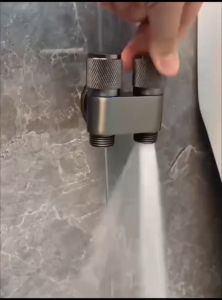 DOUBLE ANGLE VALVE / KRAN CABANG DOUBLE / STOP KRAN DOUBLE 1/2 INCH