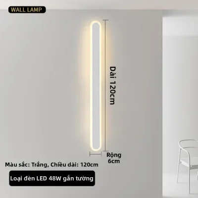 Đèn tường LED sáng tạo tối giản hiện đại cho phòng ngủ và phòng khách