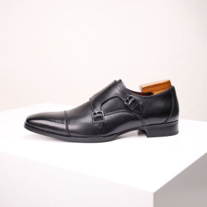Elevating 3-Eyelet Genuine Leather Mens Shoes