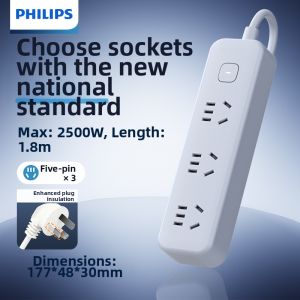 Philips | Lightning Overload Surge Protected Power Strip