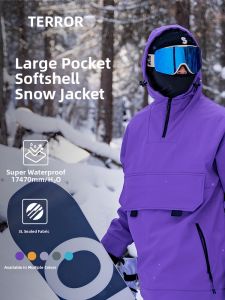 TERROR | Waterproof Soft Shell Ski Jacket Single/Double Board