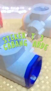 Steker Colokan Listrik T Arde Cabang 3 SNI - Bin