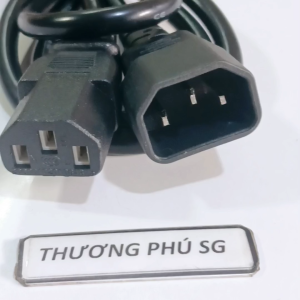 Cáp nối dài nguồn máy tính C13 - C14 cáp nguồn UPS C13 - C14 dài 1.5m