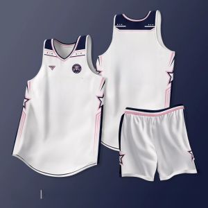 Mens Basketball Uniform Set Quick Dry Training Retro American Basketball Clothes Customizable Team Competition Student Athletes