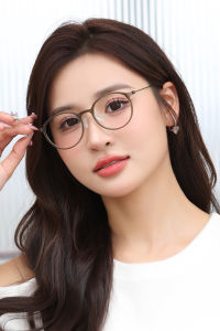 Anti Blue Light Myopia Glasses -0.50 to -4.00 Stylish TR90 Frame Shortsighted Nearsighted Eyeglasses for Women