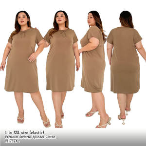 FOLVA Daster Wanita Dress Baju Tidur Big Size Spandex 1757ODR XL