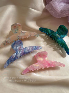 Kẹp Tóc Đuôi Cá Nhiều Màu Mới 2025 Dành Cho Nữ Cao Cấp Kẹp Tóc Phụ Kiện Trang Trí Tóc Kẹp Tóc Kẹp Đuôi Cá Sau Đầu