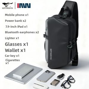 SEPTWOLVES | Waterproof Portable Crossbody Bag