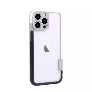 Color Collision Full Cover Lens Phone Case for iPhone 14 pro Max New Model Apple 13/15 pro Breathable Heat Dissipation Protective Silicone Anti-Fall plus Simple Splicing Mens High-End Feeling