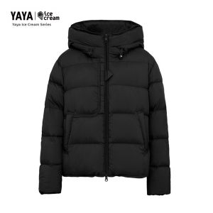 YAYA | Short Puffy Warm Casual Down Jacket Thick
