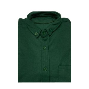 Kemeja Pria Dewasa Polos Kerah Lipat