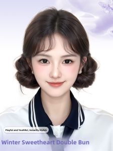 QIAOYIDUO | Celebrity-Style Natural Realistic Hair Extension Bun