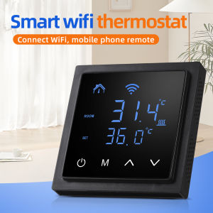 ตัวควบคุมการสร้างความร้อนบนพื้นห้องด้วยไฟฟ้าหน้าจอสัมผัส LCD 16A ตัวควบคุมการสร้างความร้อนบนพื้นห้องด้วยไฟฟ้าอัจฉริยะ