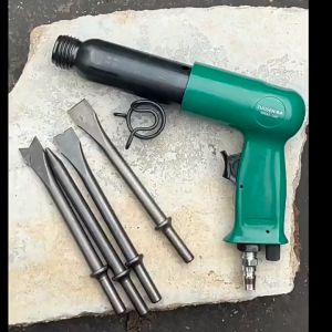 Búa xẻng Tuosen sử dụng đầu khí nén hơi với 3 lựa chọn hơi lực 150 190 và 250