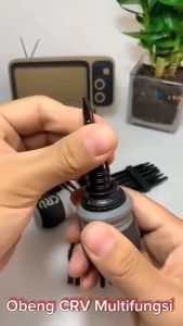 ELLKA - CRV Set 13in1 Obeng Cebol BB buntek karet Dua Arah bolak balik cebol mini Multifunction Screwdriverset  obeng set komplit serbaguna