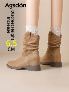 Agsdon | Internal Height-increasing Boot Summer Melade Style Western Design