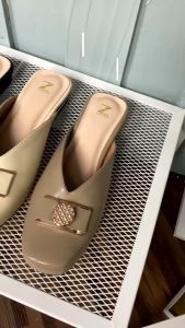 ZEMORA Resha Sepatu Sandal Mules Wanita 2 Cm