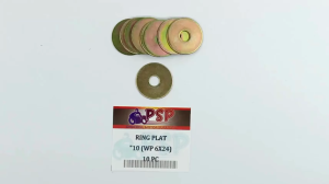 Ring Plat \\\"10 WP 6 X 24 Harga Per Pak Isi 10 (PSP) Reng Pelat Washer Kunci 10 Diameter 6 mm X 24mm