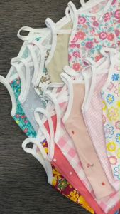 เสื้อสายเดี่ยว เด็กเล็ก 3-18เดือน (5-11Kg) แบบเก๋ๆ น่ารักๆ