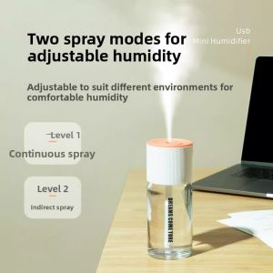 JIFANPAUL | Portable USB Humidifier for Car Home Office Desk Student Dorm Large Mist Mini