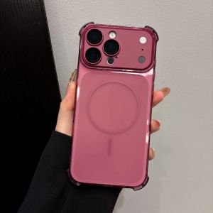 For Magsafe Magnetic Phone Case with Camera Lens Protector for iPhone 18 Pro Max 17 Air 16 15 14 13 12 11 Shockproof Cover