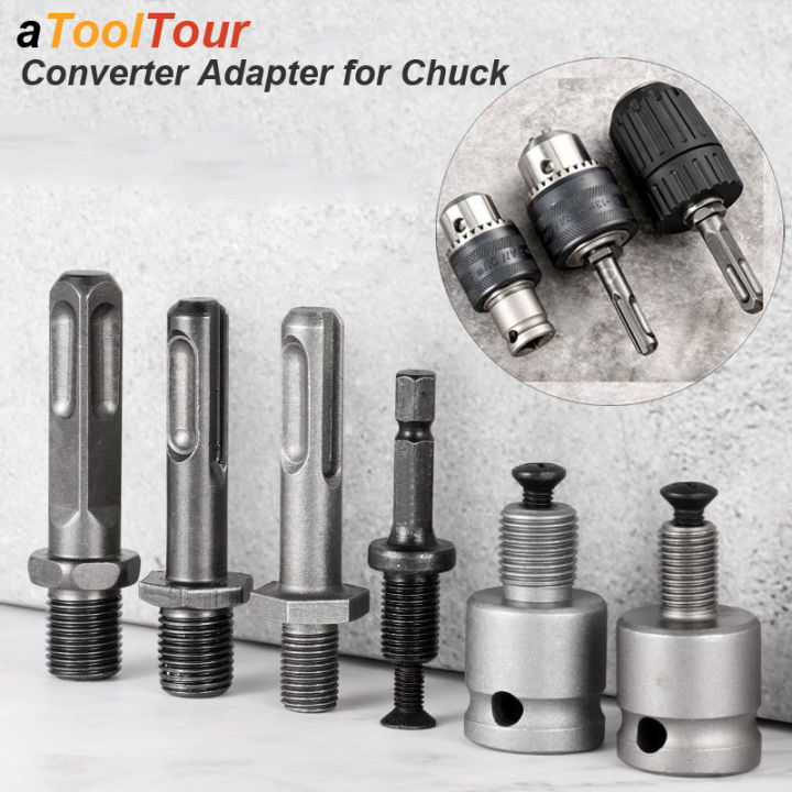 Drill Chuck Converter Adapter for Impact Wrench Power Driver Electric ...