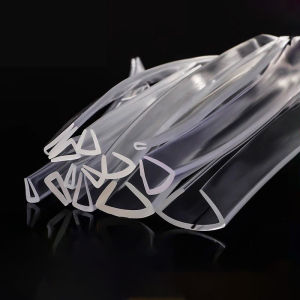 U-channel Rubber Edging Sealing Strip Shower Door Glass Durable Sealing Tape Edge Guard Weatherstrip Multiple Size