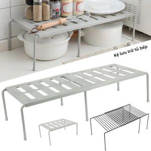 Giá Để Đồ Nhà Bếp Có Thể Mở Rộng Kệ Để Gia Vị Độc Lập Chất Liệu ABS Đa Năng Phụ Kiện Gia Dụng
