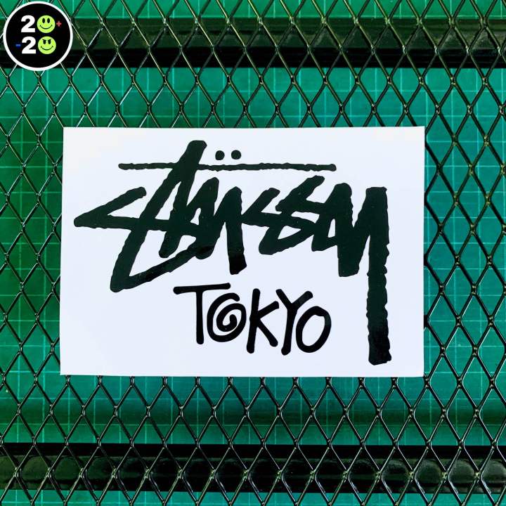 สติ๊กเกอร์ Stussy สติ๊กเกอร์ลาย Stussy Tokyo PVC งานไดคัท สติ๊กเกอร์ติด ...