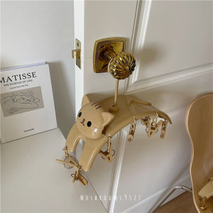 Super Cute Cat Drying Rack Multifunctional Drying Rack 10 Clips Drying Socks To Dry Underwear Hanger