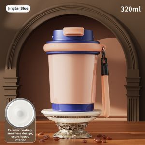 BIZE | Aesthetic Portable Ceramic Insulated Cup