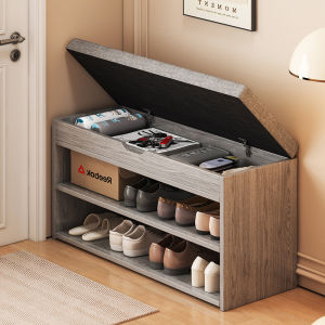Narrow Multi-level Shoe Rack and Bench