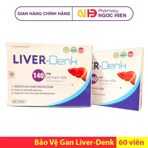 Viên uống Liver-Denk - Hỗ trợ thải độc tăng cường và duy trì chức năng gan khỏe mạnh (60 viên)