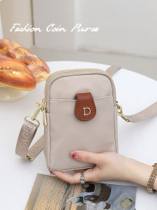 TAOHUALIHUA | Compact Portable Womens Crossbody Phone Bag Oxford Cloth