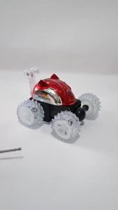 Mainan Mobil Mobilan RC Remote Control Tumbling Jungkir Balik Lampu Stunt Rolling Twister Berputar 360 Racer