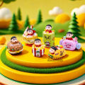 Crayon Shinchan Educational Building Blocks Toys Stress Relief Small Particle Blocks Girls Gift Children's Day Gift. 