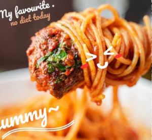 Fresh Italian style pasta with black pepper and beef flavor fast food 245g 意大利风味面