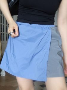 กางเกงกระโปรงกันแดดกลางแจ้งแห้งเร็วกระโปรงทรงเอแบบต่อกันกระโปรงสั้นแมทช์ง่าย