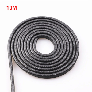 Car Door Edge Anti-Collision Guard U-Shaped Keel Structure Anti-Scratch Paint Protection Strip Noise Reduction Sealing Strip