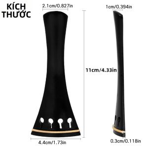IRIN | LN229 Bảng Dây Đàn Violin Bằng Gỗ Mun Nguyên Khối Dành Cho Đàn Violin 1/2 3/4 4/4 Phụ Kiện Thay Thế Nhạc Cụ Có Dây