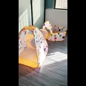 Children Ball Pool Tent Portable Ball Pit Play Tent Balloon Playpen Crawling Tunnel Kid Playground Yard Room Pool Kids Gifts