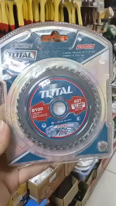 TOTAL ใบเลื่อยวงเดือนตัดไม้ 4 นิ้ว x 40 ฟัน รุ่นงานหนัก TAC-231005