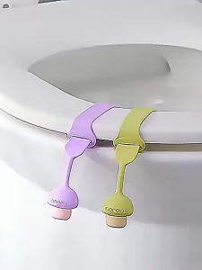 ที่ยกฝารองชักโครก เลี่ยงการสัมผัสฝาชักโครกโดยตรง ป้องกันเชื่้อโรคและสิ่งสกปรกบนฝาชักโครก ติดตั้งง่ายไม่ต้องใช้อุปกรณ์ พร้อมส่งจากไทย!!